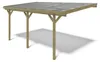 Tettoia posto auto coperto in legno 3x5.24 m - 15 m2 - Anteprima dell’immagine prodotto 2
