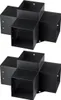 Pergola Bracket Kit 6''x6'', Inner Size 5.6"x5.6 2pcs 4-Way Produktbild-Vorschau 1