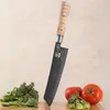 Zayiko Limited Edition Damast Chefmesser 21 cm Klinge mit Produktbild-Vorschau 3