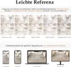 Waschbare Teppiche Gegend Teppich 200 x 300cm Beige Grau Produktbild-Vorschau 5