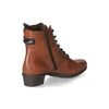 Rieker Damen Schnürboot Deko-Riemen Stiefelette Blockabsatz Produktbild-Vorschau 11
