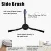 Diagram showing a robot vacuum cleaner's side brush with descriptive text. Produktbild-Vorschau