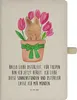 Mr. & Mrs. Panda Tagebuch Hase Tulpen - Transparent - Produktbild-Vorschau 1