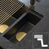 QUADRON Spülbecken 1,5-Becken Spüle | Größe: 55,5 x 46 x 22 Produktbild-Vorschau 7