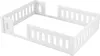 Letto a piattaforma Sweiko in legno 140x200 con ringhiera, Anteprima dell’immagine prodotto 14