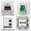 ProfiPatch Netzwerkdose Datendose Unterputz Cat.6A 500MHz Produktbild-Vorschau 4