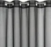 Gardine MARION schwarz 140x250 cm  Ösen Ösenvorhang Produktbild-Vorschau 8