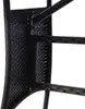 vidaXL Tavolo da giardino nero 140 x 80 x 74 cm in poly Anteprima dell’immagine prodotto 4