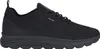 A single black GEOX Spherica A sneaker shown from the side. Produktbild-Vorschau