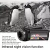 INF Videocamera 4K HD/48MP/Zoom 16x/scheda 32GB/microfono Anteprima dell’immagine prodotto 5