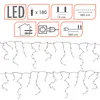 Diagrams and illustrations of LED icicle lights. Náhled obrázku produktu