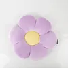 Dekokissen Blume lila gelb Ø 50 cm Produktbild-Vorschau 4