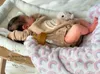 Bambola reborn Laura da 19 pollici, con capelli impiantati Anteprima dell’immagine prodotto 2