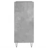 vidaXL Plattenschrank Betongrau 84,5x38x89 cm Holzwerkstoff Produktbild-Vorschau 5