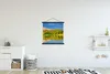 MuchoWow® Textilposter Wasser - Natur - Wald 60x60 cm mit Produktbild-Vorschau 2