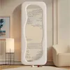 SensaHome čalúnené stojace zrkadlo Curvy - asymetrické Náhľad obrázku produktu 4