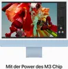 Apple iMac 61cm(24‘‘) M3 8-Core 256GB blau (MQRC3D/A) Produktbild-Vorschau 7