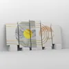 Bild auf Leinwand - Leinwandbild - 5 Teile - Modern Gold Produktbild-Vorschau 4