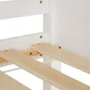 Homestyle4u dětská postel patrová postel 90x200 a 140x200 s Náhled obrázku produktu 11