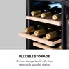 Klarstein Cave a Vin, Réfrigérateur à Vin sur Pieds avec Voir les images du produit 7