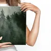 Obraz Panoramiczny Krajobraz LAS WE MGLE Efekt 3D Natura Podgląd zdjęcia produktu 3
