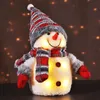 Schneemann LED Figur 28 cm Weihnachtsdeko batteriebetrieben Produktbild-Vorschau 8