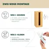 eluno Toilettenpapier Aufbewahrung für 3 Ersatzrollen, Produktbild-Vorschau 5