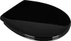 Calmwaters® Premium Toilettendeckel Schwarz einfache Produktbild-Vorschau 11