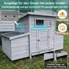 Hühnerstall aus Holz mit 2 Nistkästen, Hühnerhaus mit Produktbild-Vorschau 10