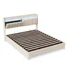 UnboxG Letto matrimoniale moderno in velluto 160x200 cm con Anteprima dell’immagine prodotto 12
