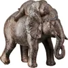 Gilde Figur, Elefant, "Tarangire", Kunstharz, braun, VE 4, Produktbild-Vorschau 4
