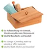 WENKO Bambus Box Terra L mit Deckel, mit praktischer Produktbild-Vorschau 3