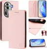 Lederhülle für Oppo Reno11 Pro Hülle Flip Brieftasche Produktbild-Vorschau 1