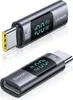 Usams Adaptér Au18 Usb-C - Usb-C Digitální Displej 100W Náhled obrázku produktu 5