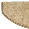 Shaggy Stufenmatten Sphinx Halbrund 23,5 x 65 cm beige Produktbild-Vorschau 4