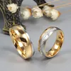 Eheringe : Trauringe / Ring aus Edelstahl silber gold 62 Produktbild-Vorschau 2
