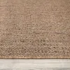 Outdoor Teppich wetterfest Modern Flachgewebe, Jute-Optik Produktbild-Vorschau 3