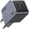 Caricabatterie Ugreen Nexode Pro 45W, 2X Usb-C (grigio) Anteprima dell’immagine prodotto 1