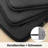Badematten-Set, 3-teilig Badezimmermatte, U-förmiger Produktbild-Vorschau 4