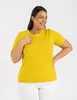 Moraj - Maglietta da donna taglia XL - T-shirt gialla - Anteprima dell’immagine prodotto 2