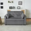 Merax 3-in-1 klappbar Schlafsofa mit Bettfunktion, Bettsofa Produktbild-Vorschau 4