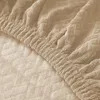 Stuhlhussen 4 Stück - Beige Jacquard - Universeller Produktbild-Vorschau 7