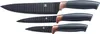 Three knives of different sizes are arranged diagonally on a white background. Produktbild-Vorschau