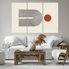 Bild auf Leinwand - Leinwandbild - 3 Teile - Abstraktion Produktbild-Vorschau 6
