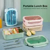 Contenitore portapranzo portatile in acciaio inossidabile Anteprima dell’immagine prodotto 4