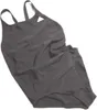 adidas Mädchen V-Back Badeanzug Kinder Schwarz 13 14 Jahre Produktbild-Vorschau 5