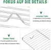 TEAMFAR chladicí mřížka z nerezové oceli 29,7 x 22,8 x 1,5 Náhled obrázku produktu 3