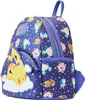 Pikachu - Pokemon: Zaino mini Pikachu e amici addormentati Anteprima dell’immagine prodotto 2