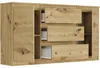 Komoda 140 cm zásuvky dveře skříňka FRAMIRE R-140-S3 Náhled obrázku produktu 6