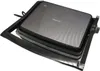 A close-up, angled view of a Cecotec electric grill on a white background. Voir les images du produit